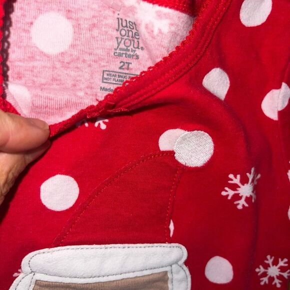 Baby girls size 2T Christmas pajama - Picture 2 of 2